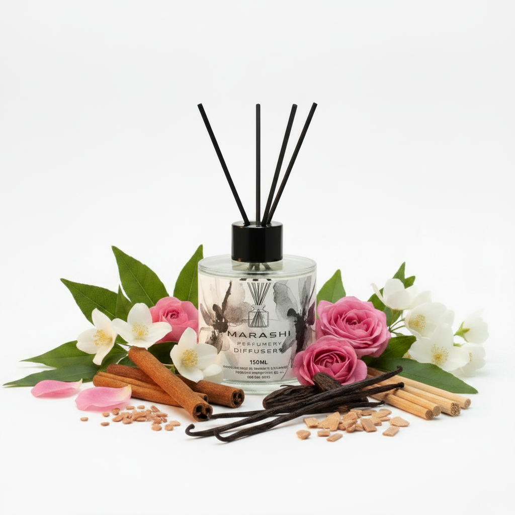 Cinnamon Jasmine Rose Tonka Sandalwood Diffuser