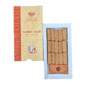 Golden Lotus Amber Oudh Smudge Incense Bricks with charcoal disc