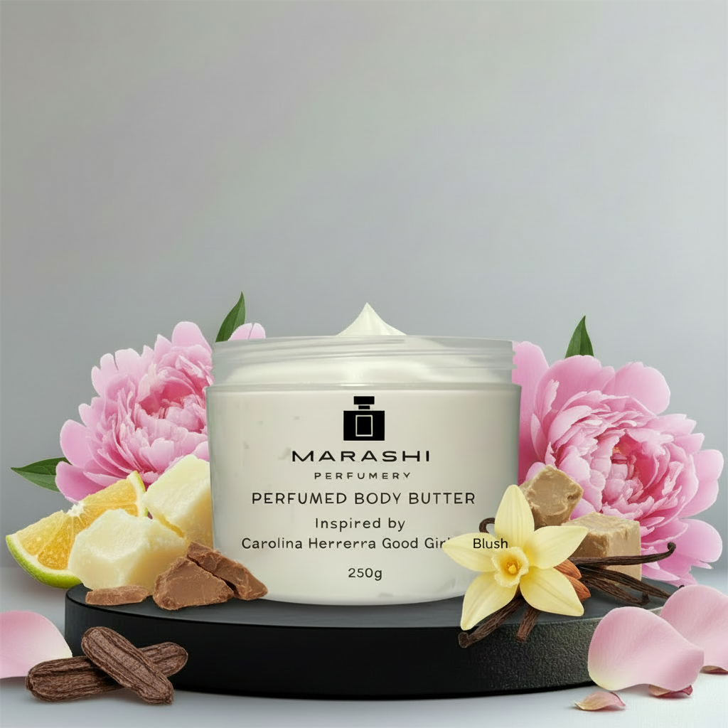 Carolina Herrera Good Girl Blush Body Butter - Open Jar