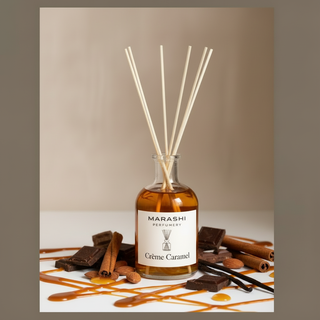 Crème Caramel Reed Diffuser