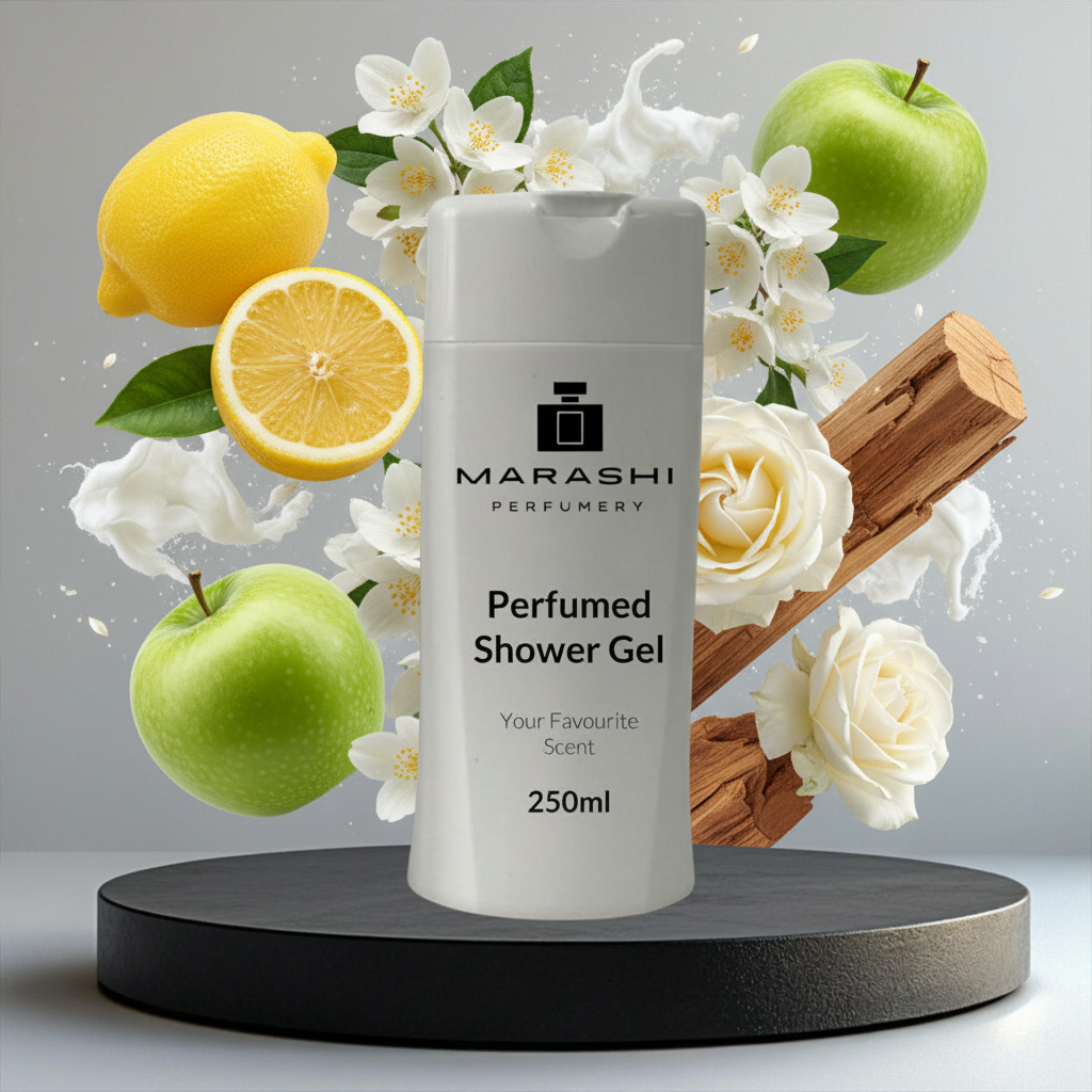 D&G Light Blue Body Wash with Ingredients