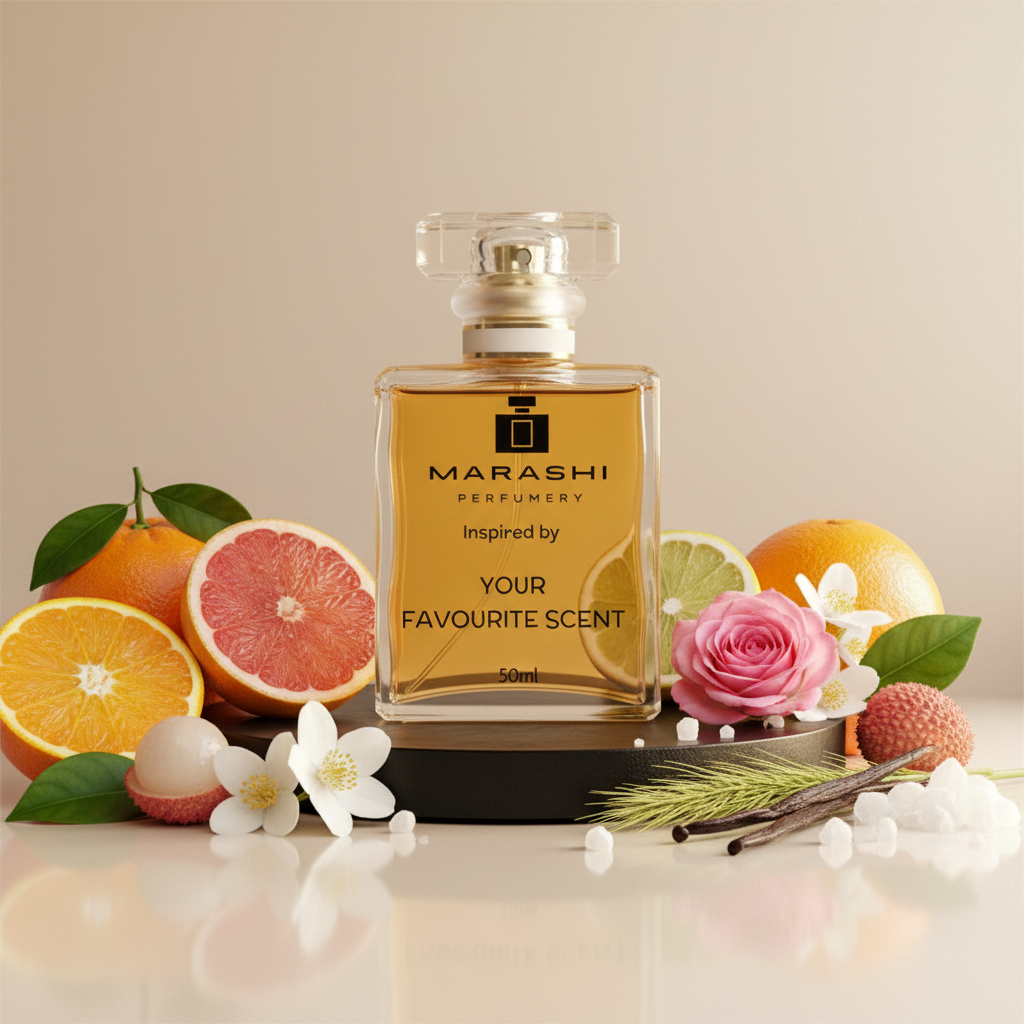 Inspired By Chanel Coco Mademoiselle with fragrance ingredients
