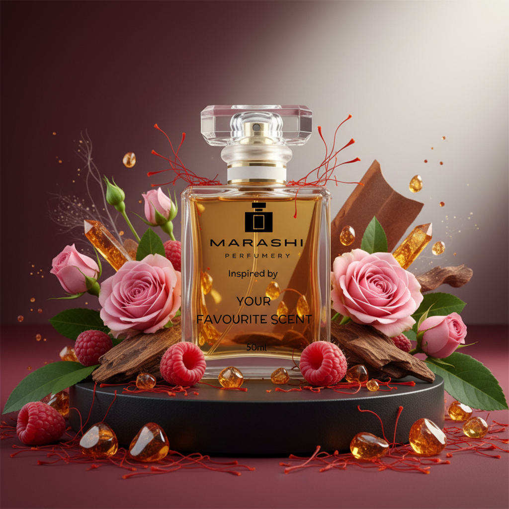 Inspired By Gucci Intense Oud with fragrance ingredients