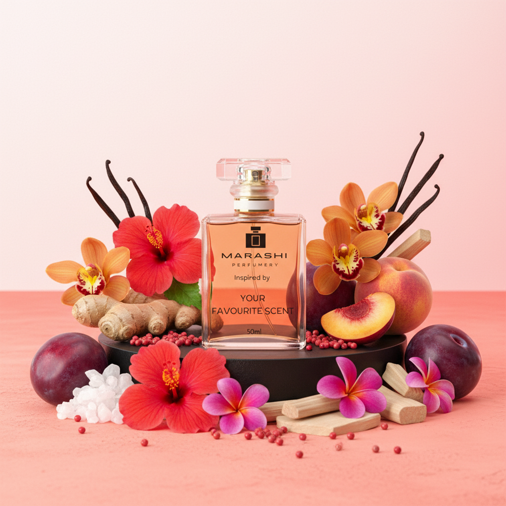 Inspired By Maison Crivelli Hibiscus Mahajad with fragrance ingredients
