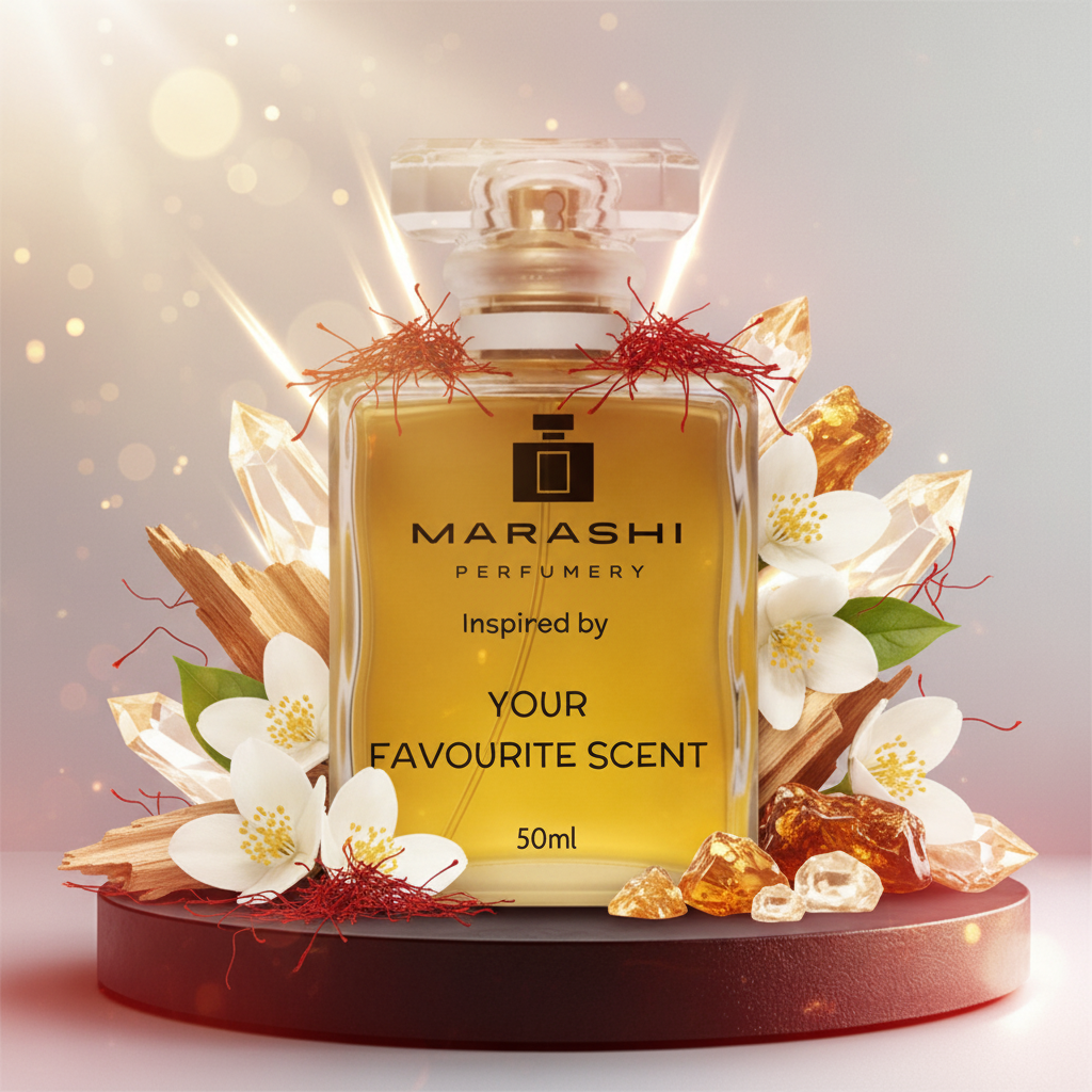 Inspired By Maison Francis Kurkdjian Baccarat Rouge 540 with fragrance ingredients