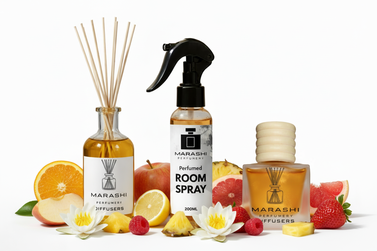 Marashi Perfumery Bergamot Orange with Fresh Ingredients