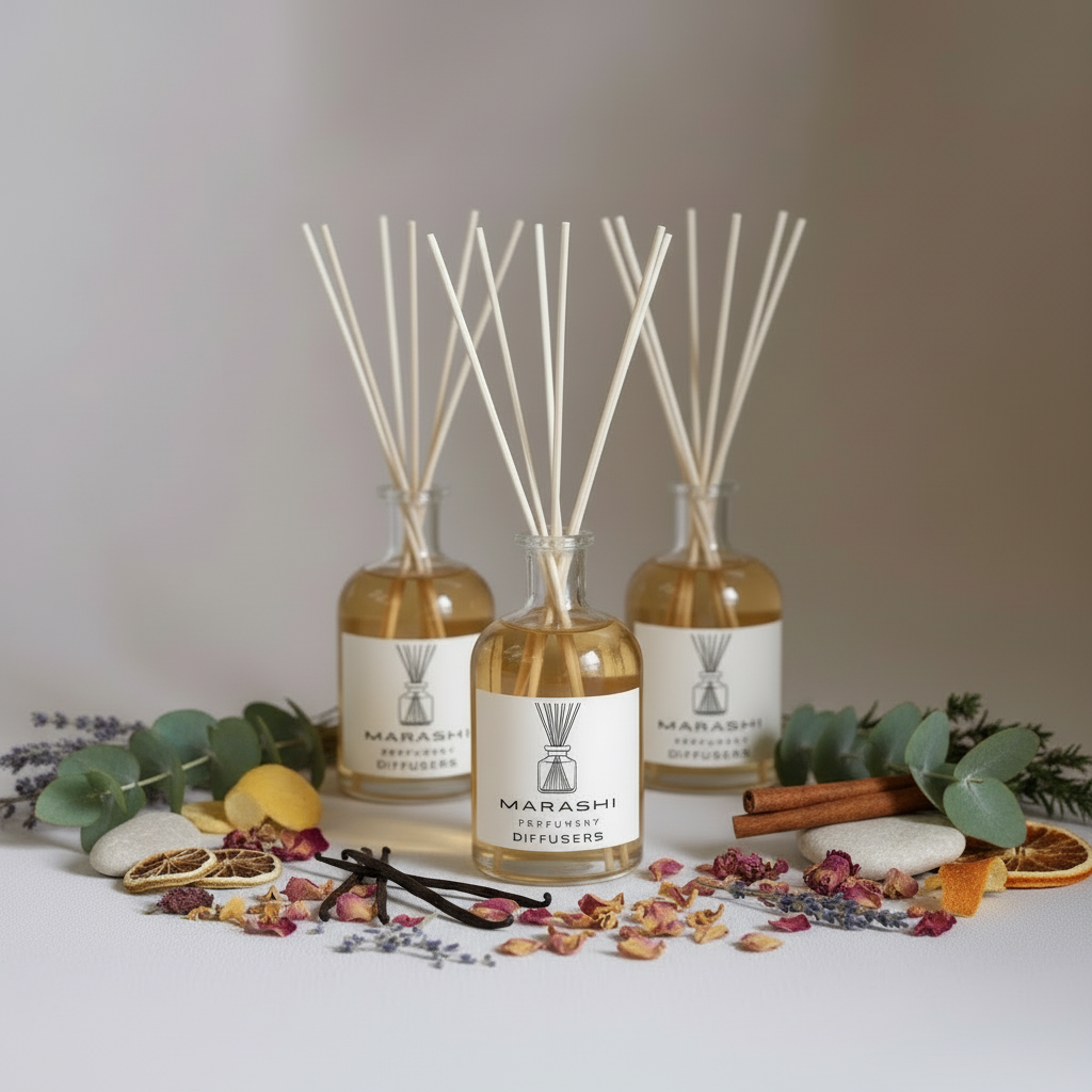 Marashi Perfumery Diffusers - Natural Ingredients Only