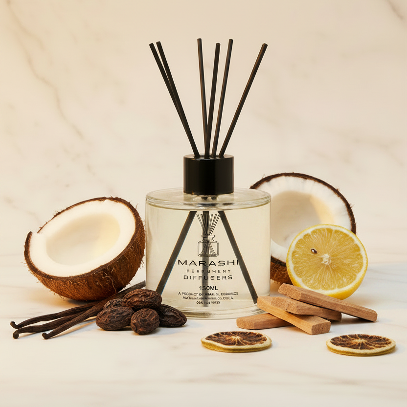 Toasted Coconut & Warm Vanilla Diffuser - Light & Airy