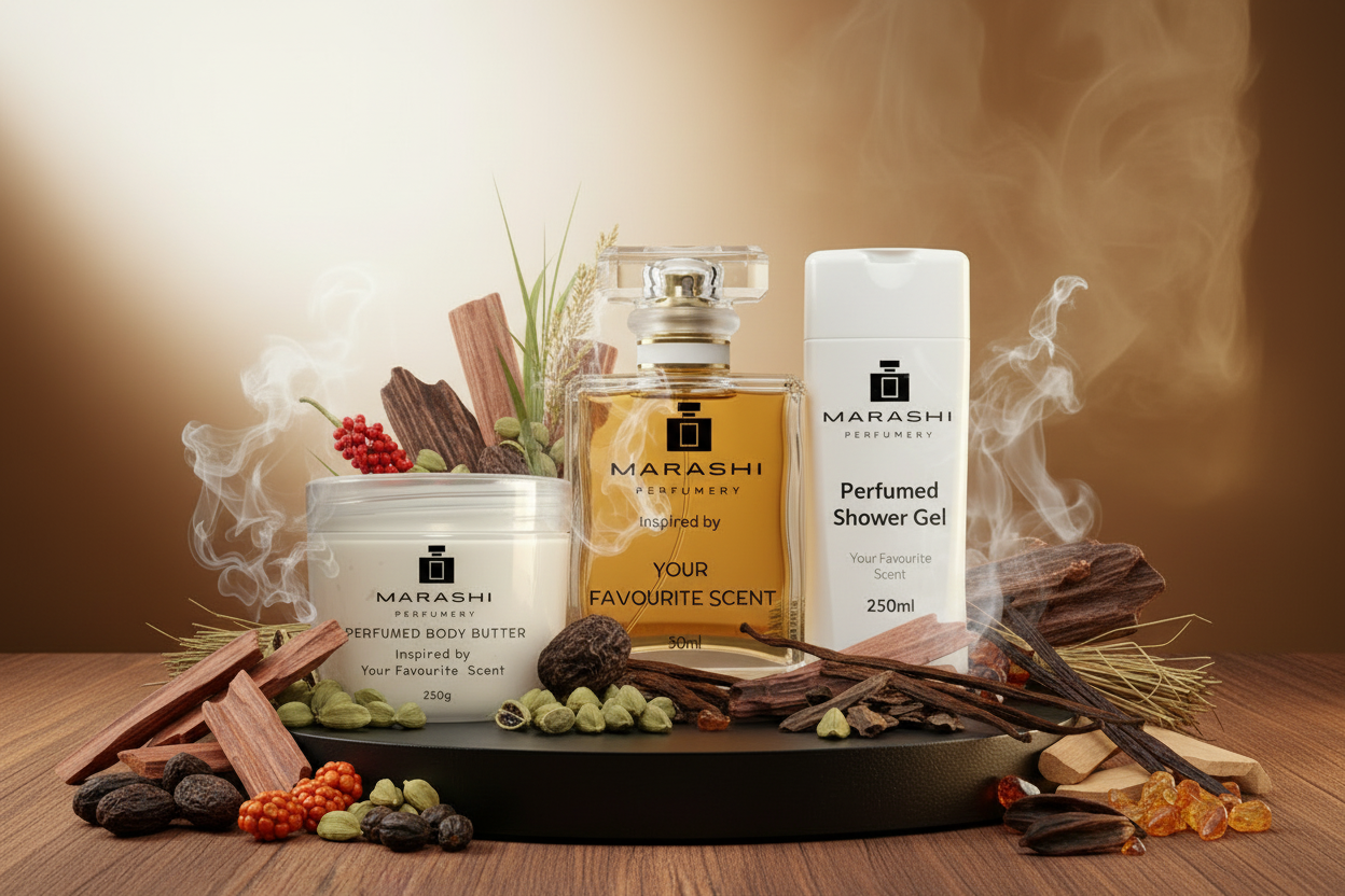 Tom Ford Oud Wood Complete Set with Ingredients