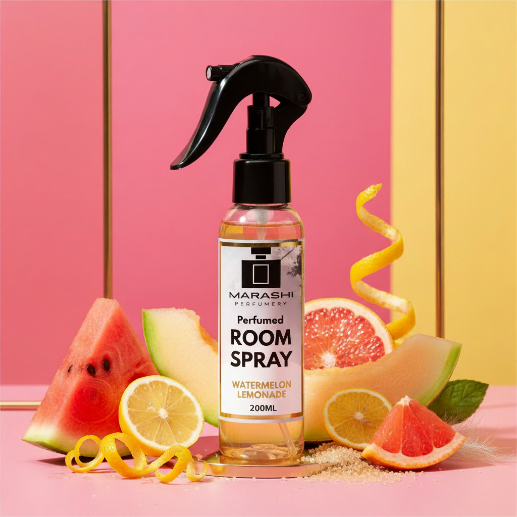 Watermelon Lemonade Room Spray with fragrance notes