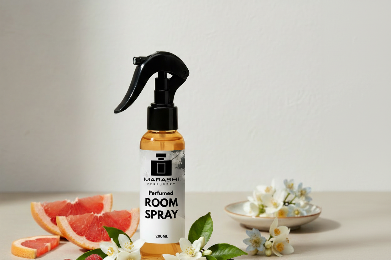 Winter Wonderland Room Spray with fragrance notes